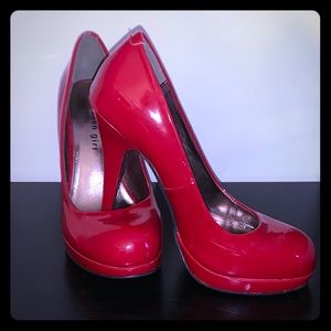 Red ~5” Platform Heels